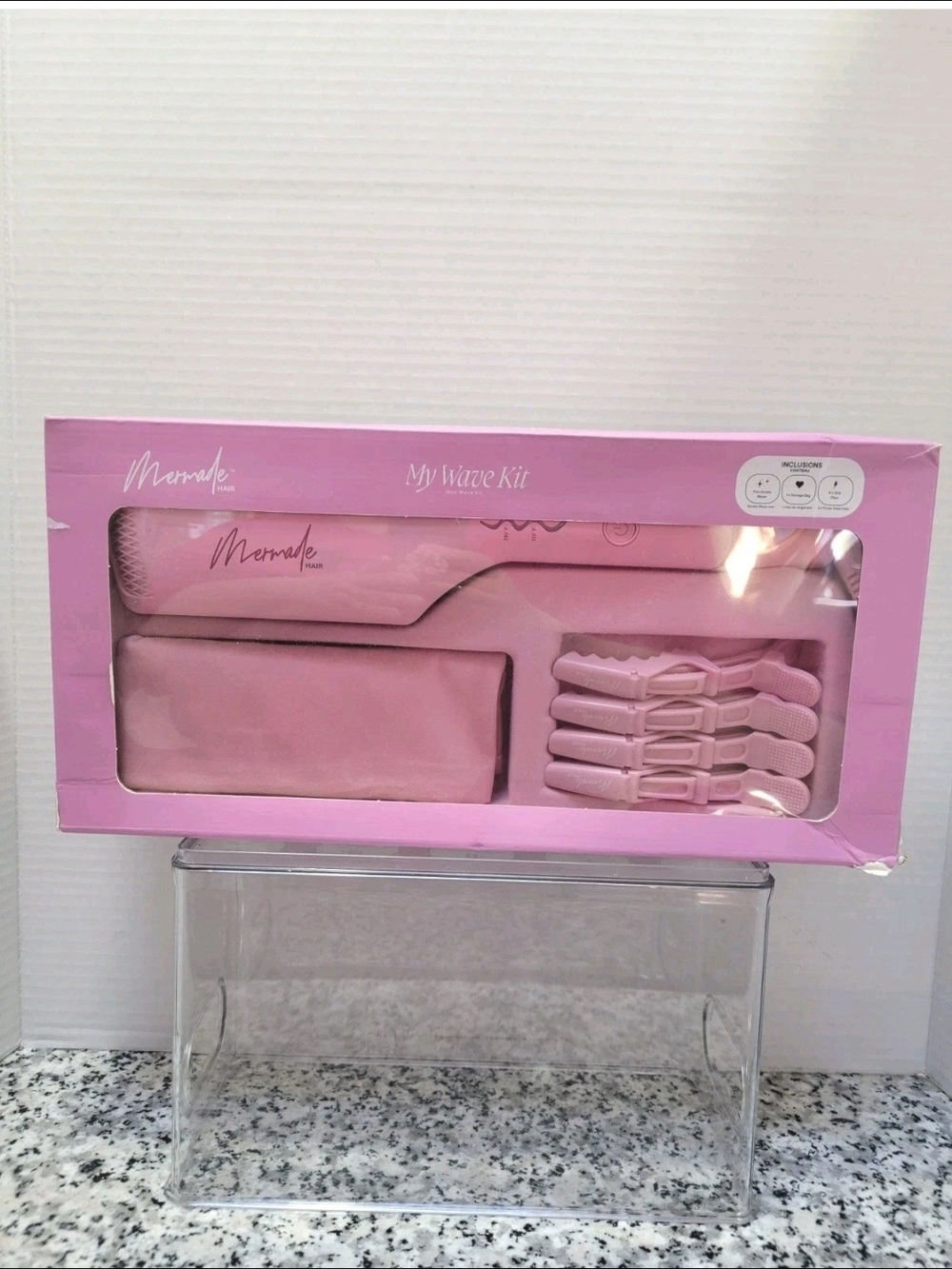Mermade My Wave Kit - Pink Wave Hair Styling Set
